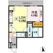D Paina 日吉本町Ⅱの間取図