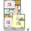 Regulus　C棟の間取図