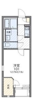 レオネクストピエノ フィオーレの間取図