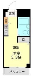 トップ仲木戸の間取図