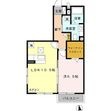 ソレアードⅡの間取図