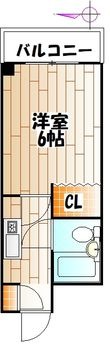 写真：こまばディモーレ2階の間取図