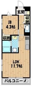 Star Residenceの間取図