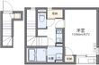 レオネクストエーリラフトリーの間取図