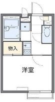レオパレスアプリコットの間取図