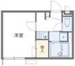 レオパレスサンウィステリアの間取図
