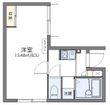 レオネクスト杉山Ⅲの間取図