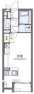 レオネクストグリーンガーデンの間取図
