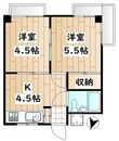 宮崎台田園マンションの間取図