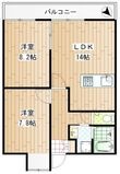 ブロケードグレースの間取図