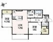 ルガロ ノイエスの間取図