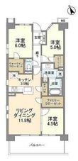 プラウド川崎矢向の間取図