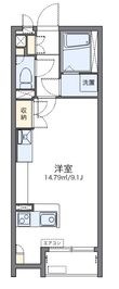 レオネクストグリーンガーデンの間取図