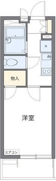 レオパレスアドミラブールユキコの間取図
