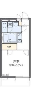 クレイノＴＡＴＥＩＳＨＩの間取図