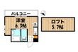 ラフォーネ目黒の間取図