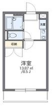 レオパレスエーゼの間取図