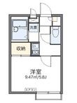 レオパレスアプリコットの間取図