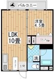 アズミハイツの間取図