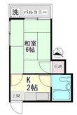 KSハイツの間取図