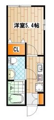 横浜市港北区仲手原2丁目の間取図