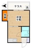 アルカディア弦巻の間取図