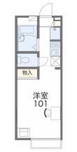 レオパレスフォーブル下馬の間取図