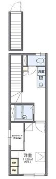 レオパレスさくらの間取図