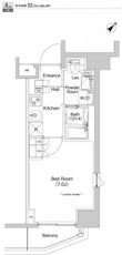 プラウドフラット登戸の間取図