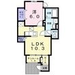 パピヨンの間取図