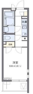 クレイノアドバンス川崎の間取図