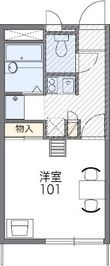 川崎市高津区新作6丁目の間取図