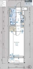 エステムコート元住吉の間取図