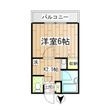 プロムナード生麦Bの間取図