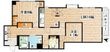 ソレイユ廣川の間取図
