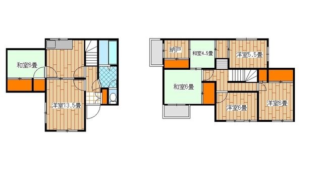 吉田町戸建ての外観
