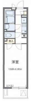 横浜市港北区新羽町の間取図