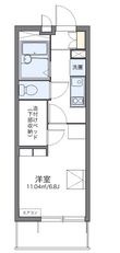 レオパレスMEGU2010の間取図