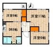 キャッスル自由が丘の間取図