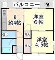 第二富士見荘の間取図