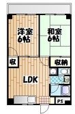 ツインパルの間取図