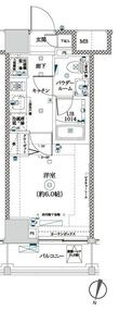 横浜市南区睦町1丁目の間取図