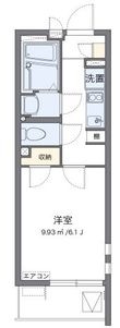 クレイノアドバンス川崎の間取図