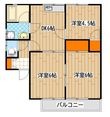 レジデンスエルムⅡの間取図