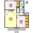 熊谷市拾六間の間取図
