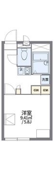 レオパレスとあむの間取図
