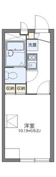 レオパレスK2の間取図