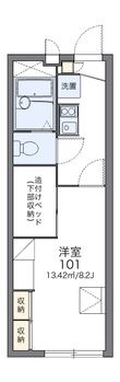 レオパレスさくらの間取図