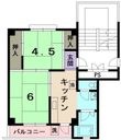 Oasis　Umedaira　　　１　1の間取図