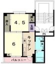 Oasis　Umedaira　　　１の間取図